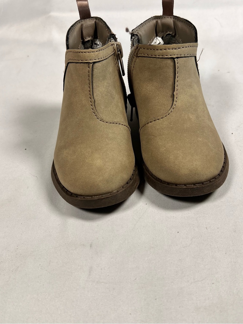 OshKosh B'gosh grey Kids Pull-On Ankle Boots